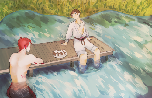 @gsnkweek — Day 7 : Free Daymermaid au