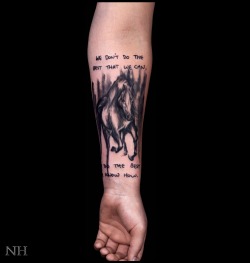 fuckyeahtattoos:  Nick Hart @ Deep Roots