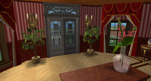 I wanted to try making over other another “socialite” apartment from Belladonna Cove, so here’s Corn