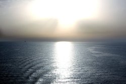 sceneryshots:  The Mediterranian Ocean at Sunset :) [4752 x 3168] [OC] http://bit.ly/15bTg5T
