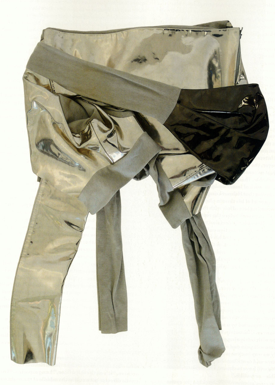 ohyescoolgreat:  Skirt (spring-summer 2004) by Helmut Lang. 