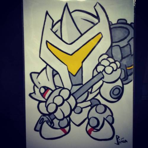 #overwatch #chibi #reinhardt at #denvercomiccon ! #denver (at Denver Comic Con)