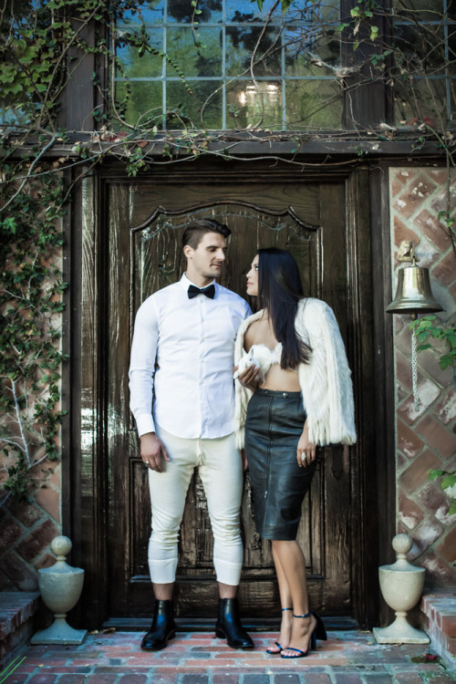 “THE LAST PLAYBOY” (the lovers) photographed by Landis Smithers model : Alexander Giocondi and Raquel Pomplun