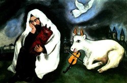 artmastered:  Marc Chagall, Solitude, 1933 