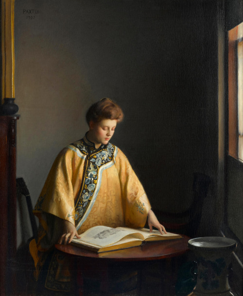 mysteriousartcentury:Paintings by William McGregor Paxton (1869-1941).-Mysterious Art CenturyInstagr