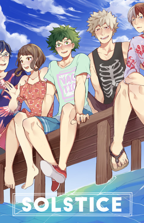 BnHA Summer Zine Launched Hooooo boy&hellip;after 2 months of crunch time, I’m s