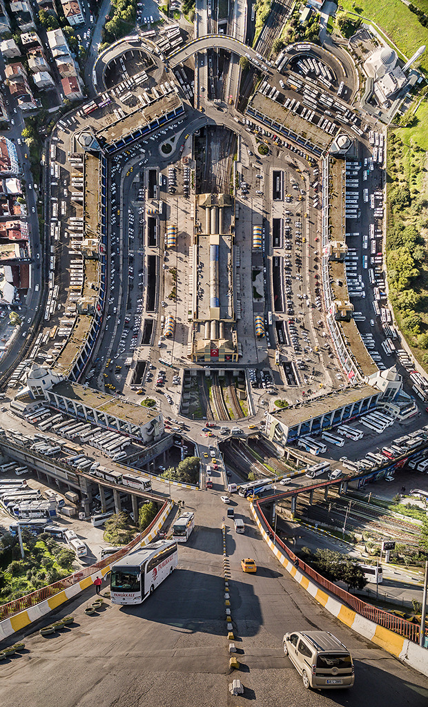 itscolossal:  Istanbul Inception: Warped Turkish Cityscapes by Aydin Büyüktas 