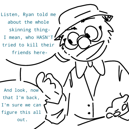 Since You Said Youd Draw Whatever, Can We Get A Simple Little Drawing Of The Substitute Meeting The Professor?