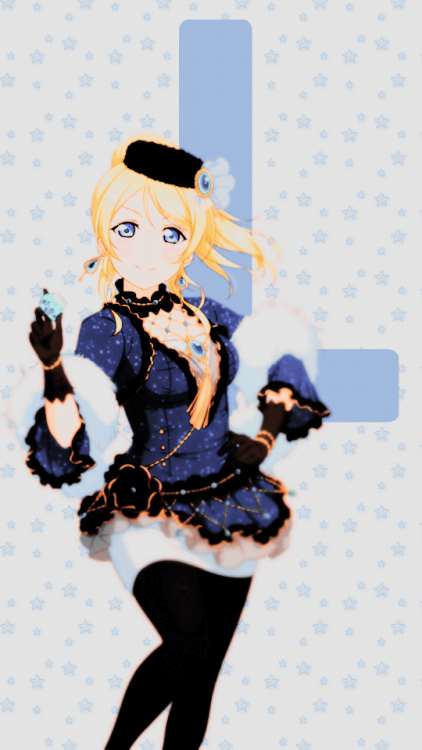 shhinah:  Happy Birthday to my beautiful Eli Ayase! ❤ (540px X 960px phone wallpapers)  