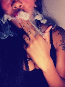 Random chick blazing…..