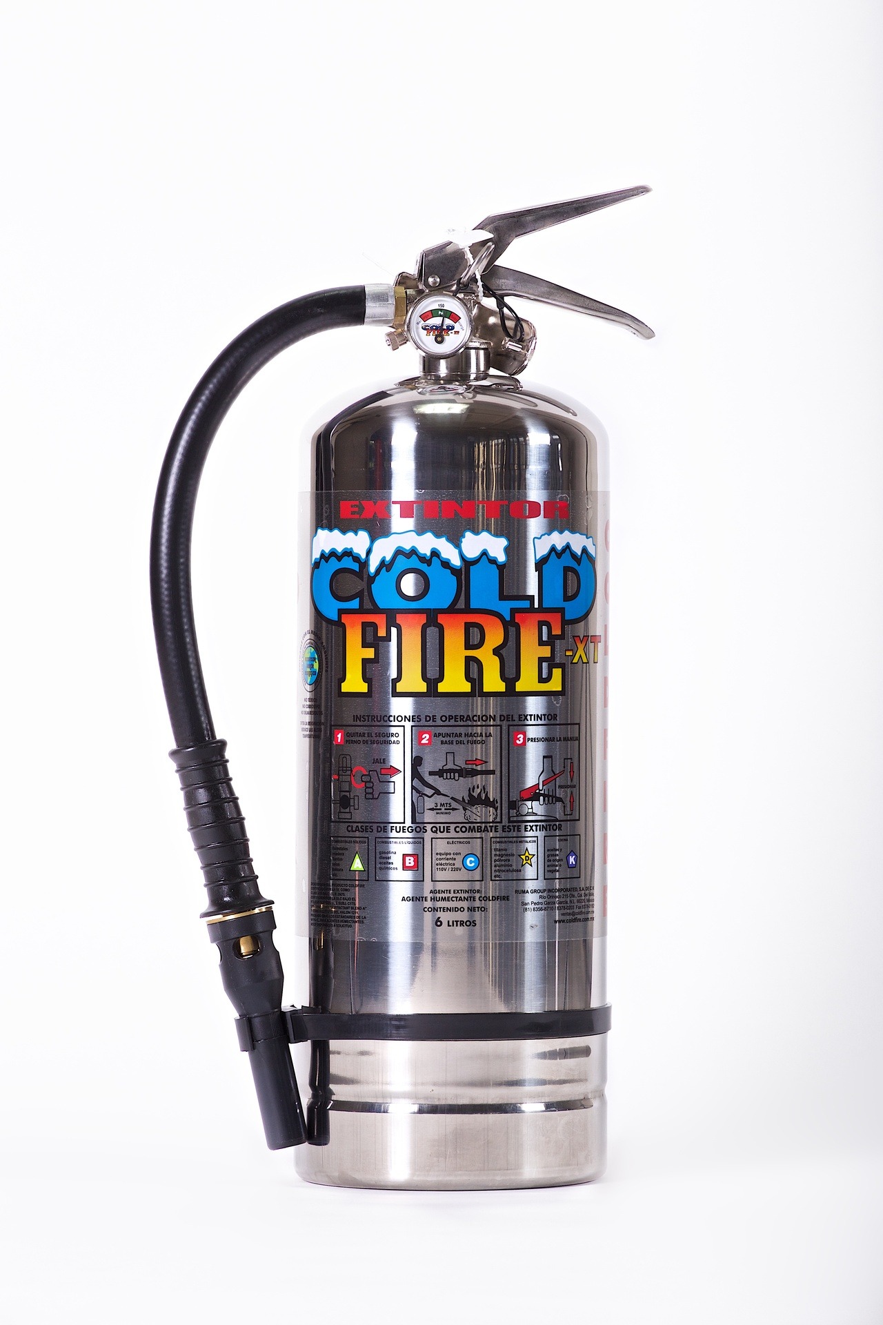 Extintores Cold Fire — Para esta cantidad de incendios forestales