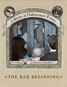 Netflix’s A Series of Unfortunate Events + book covers
