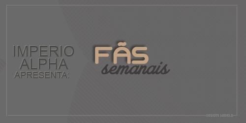 imperioalpha: É com muita alegria que nós apresentamos nossos Fãs Semanais.@babeluxe@luckynerdheroal