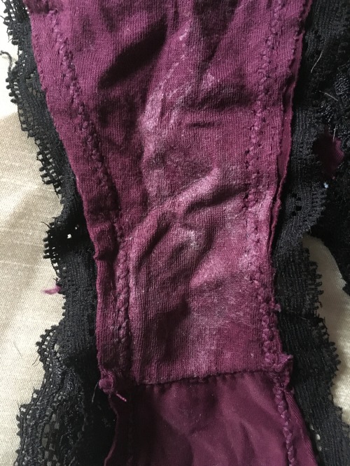 wet-n-horny89: Today’s panties £20/$31 posted. These are on of my favourites &lt;3 a