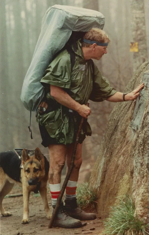 vintagecamping: Blind courage.Bill Irwin, the first visually impaired man to hike the entire Appalac