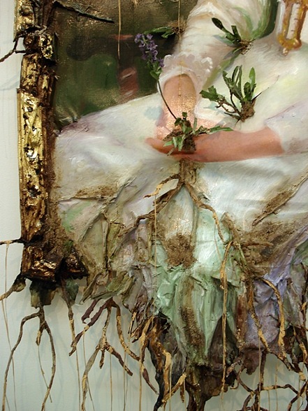 tremendousandsonorouswords:Valerie Hegarty, Woman in white (2012)