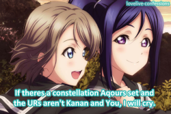 Lovelive-Confessions:    I Mean, You Has A Line When You Partner Her About Star Gazing