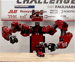 txchnologist:   Meet The CHIMP Carnegie Mellon University’s Highly Intelligent Mobile Platform took third place in last December’s DARPA Robotics Challenge. The team behind the four-limbed highly capable bot will compete against others during this