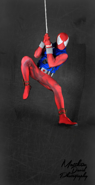 matthewdavidphotos:  Scarlet Spider - Studio Shoot This is a continuation of the Spider-man shoot. D