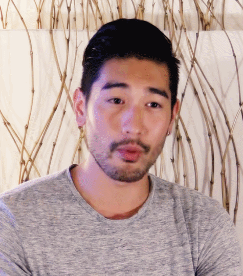 Porn Pics somanygorgeousmen:Godfrey Gao in an interview