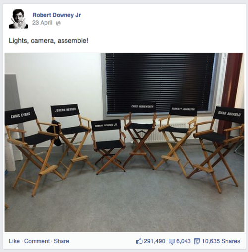 i-ll-be-mother:  Is Robert Downey Jr’s facebook even real? 