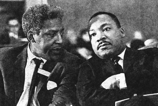 gaypriori:  punk-memelord-enthusiast:  skeletonmug:  dicksandwhiches:  Bayard Rustin was an openly gay Black man who was Martin Luther King’s right hand man. He planned the Million Man March and was subject to scrutiny for his sexuality and deemed a