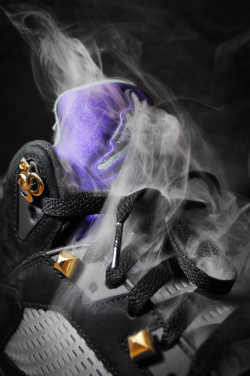 phuckindope:  Jordan black grape 5s