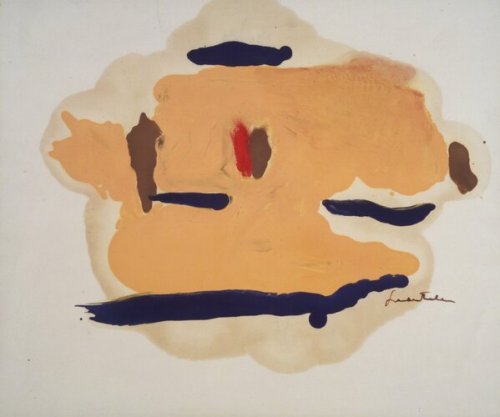 Untitled, Helen Frankenthaler, 1963, Brooklyn Museum: Contemporary ArtSize: 14 x 17in. (35.6 x 43.2c