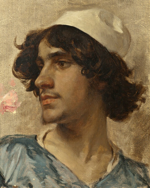 antonio-m:  “Head of Young Man” (study),