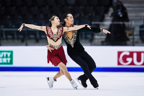 Ice Dancers Kana Muramoto/Daisuke Takahashi (JPN) are making history - International Skating Union /