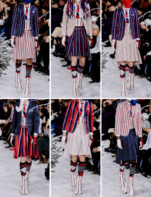 THOM BROWNE at Paris Fashion Week Fall 2020if you want to support this blog consider donating to: ko