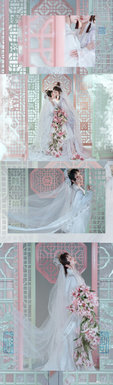 hanfugallery: wedding chinese hanfu for lesbian couples by 小何力 of 临溪摄影