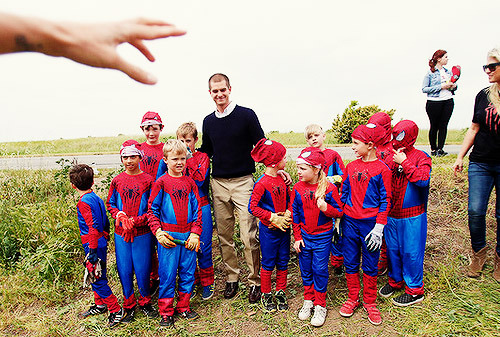 andrewgarfield-daily:  “The Amazing Spider-Man 2” cast joined Google employees