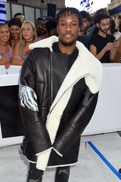 celebritiesofcolor: Shameik Moore attends the 2016 MTV Video Music Awards at Madison Square Garden o