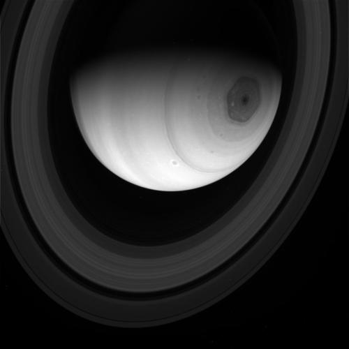 humanoidhistory:ON THIS DAY: Beautiful planet Saturn, observed by the Cassini space probe on Septemb