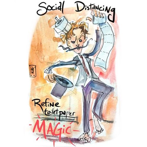 Social distancing idea 2: refine toilet paper based magic act
#socialdistancing #toiletpaper — view on Instagram https://ift.tt/398ybx3