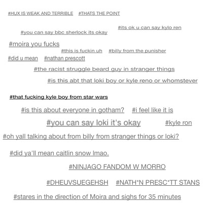 skywalker-anakin: asmr:  painfully boring and shallow villainous white character: