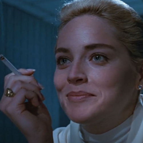 cultstory: Sharon Stone as Catherine Tramell in Basic Instinct (1992) like/reblog if you save o