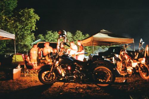 Strange Days 7. Long exposure bikes in the night. 