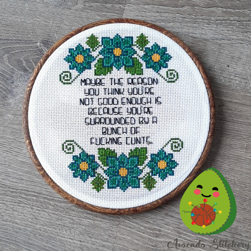 crossstitchworld:  First Finish of 2023 by