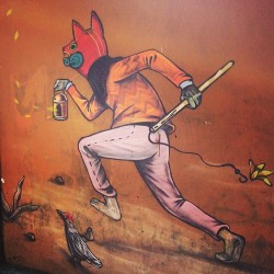 ahuacatlheart:  jenniferjonesny:  #streetart #oaxaca #centro  SANER