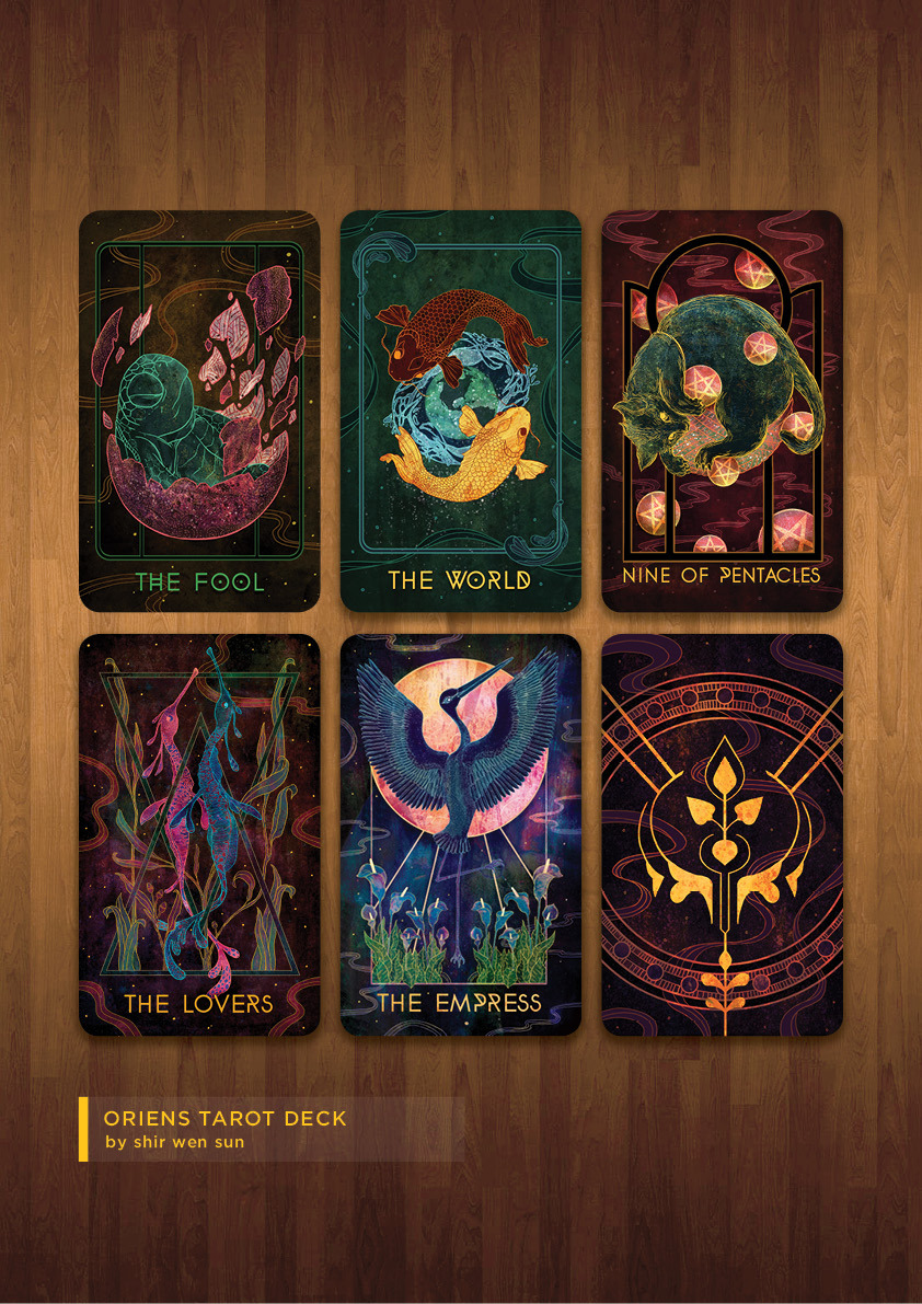 Oriens Tarot, by AmbiSun - Little Red Tarot