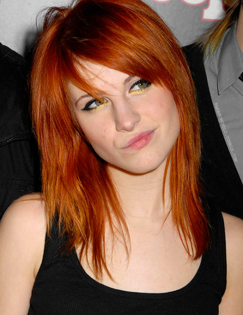 paramorefold: HAYLEY WILLIAMS OF PARAMOREPre-Grammy Party on February 8, 2008 in Hollywood, Californ