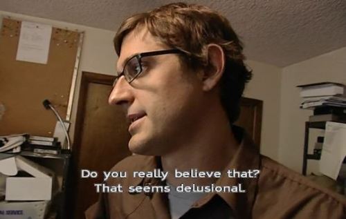 nickywires:my collection of out of context yet highly relatable louis theroux screencaps
