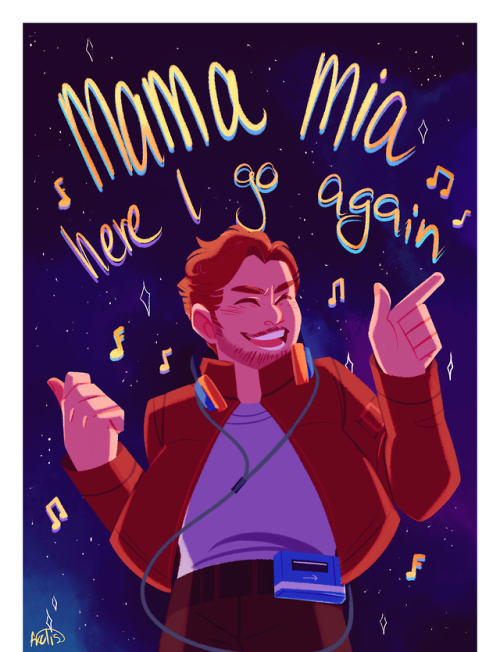 bugborgs:peter jammin’ out to some abba bc i HAD to and also this is @andthewasp‘s fault