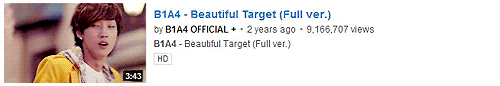 iaehyuns:  b1a4 on youtube [insp.] 