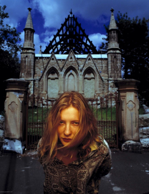 vintageeveryday:Happy birthday to Cate Blanchett! (Photos by Robin Sellick in 1994)