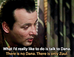 daxterdd:  Thirty-one Days of Halloween: Ghostbusters↳ The Ghostbusters + ghosts, ghouls, and gods  Ray: I tried to think of the most harmless thing. Something I loved from my childhood. Something that could never ever possibly destroy us. Mr. Stay