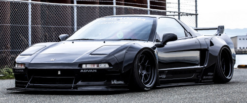 carsthatnevermadeitetc:  LB-Works Honda NSX, 2020. Liberty Walk have revealed a bodykit for the first generation Honda/Acura NSX
