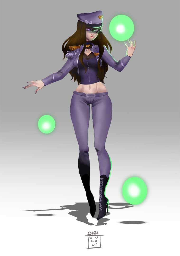 duckui:Sooo… I designed like a fan skin of Popstar Syndra for my Riot portfolio.